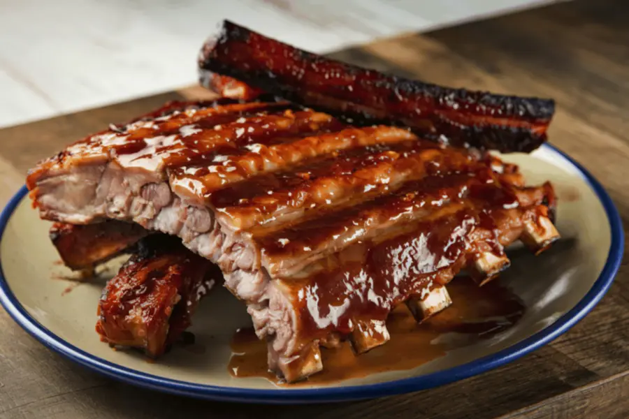 Naturist Camping Chicken and Spareribs