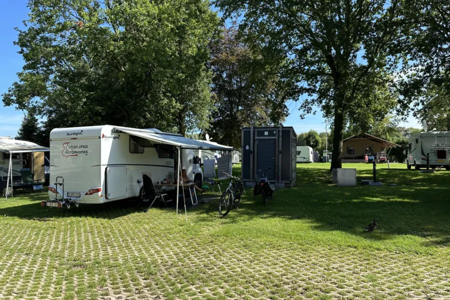 Naturist camping Netherlands RV site with private sanitary facilities 8