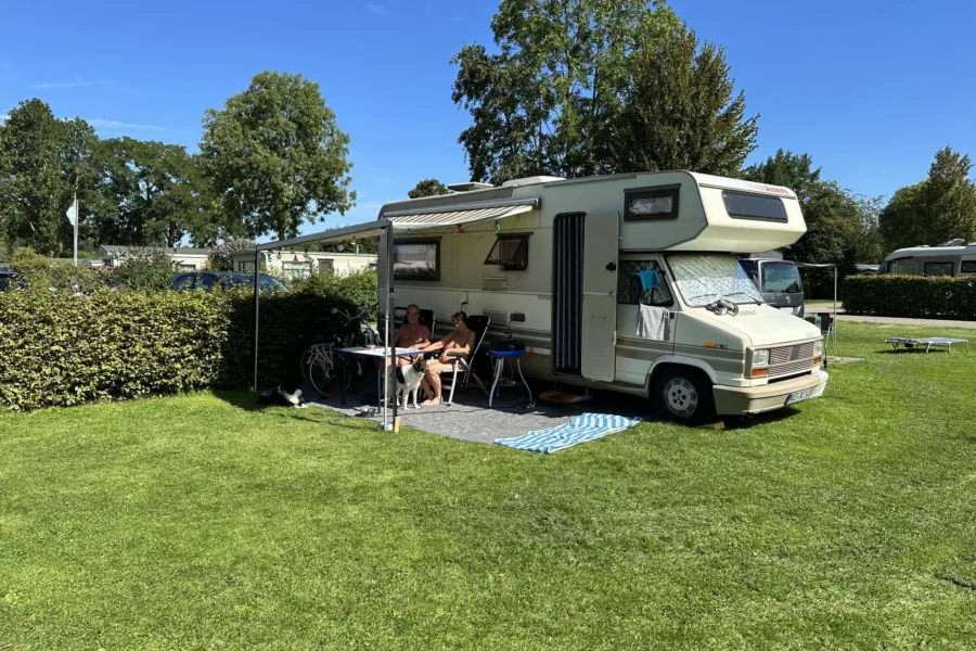 Naturist camping Netherlands camper site 4