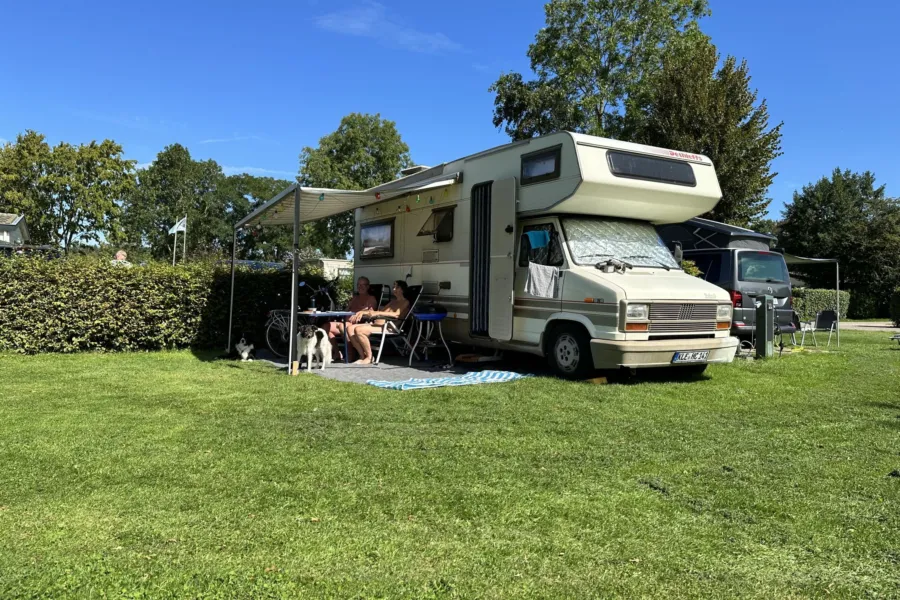 Naturist camping Netherlands RV site 5