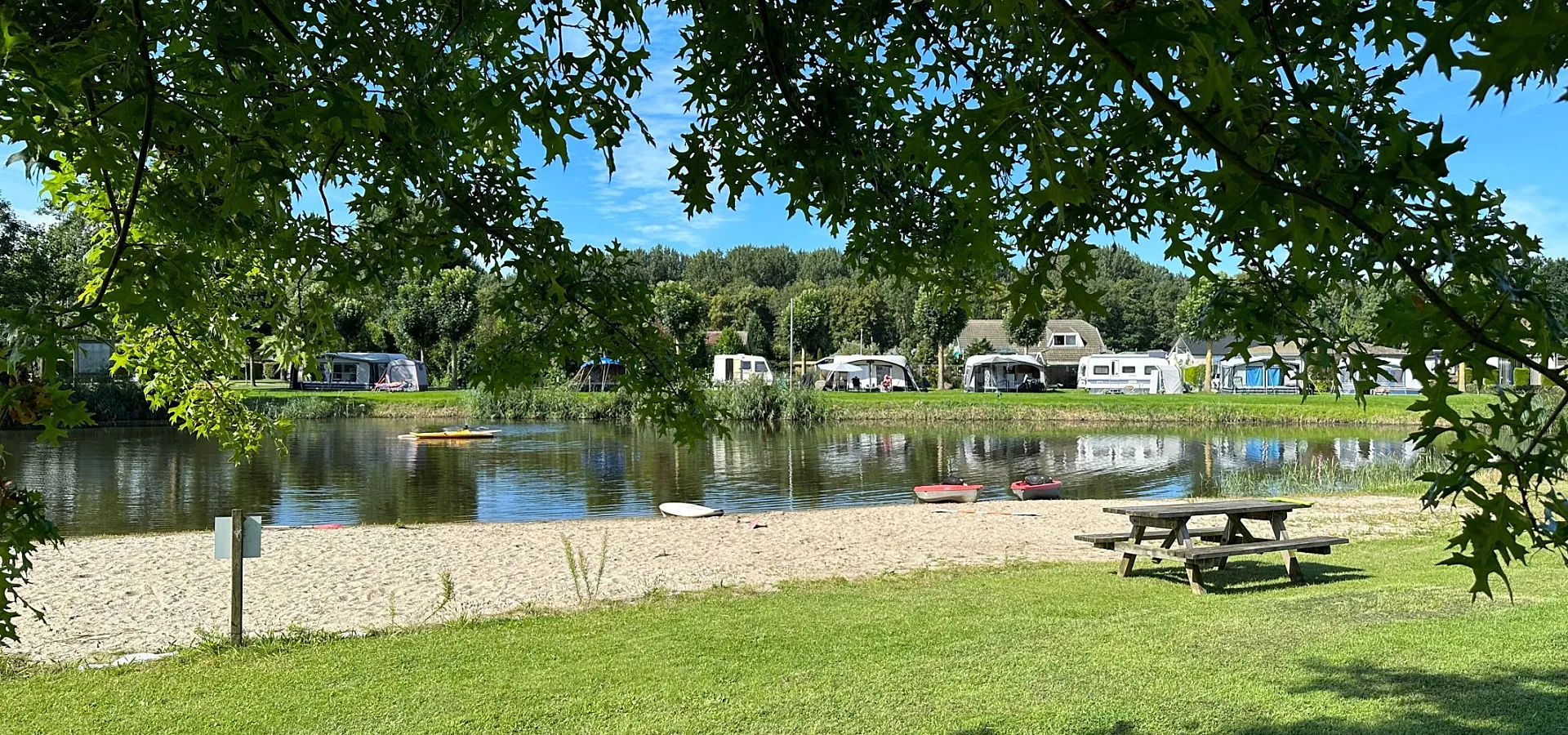 Naturist camping Netherlands Pond camping 3