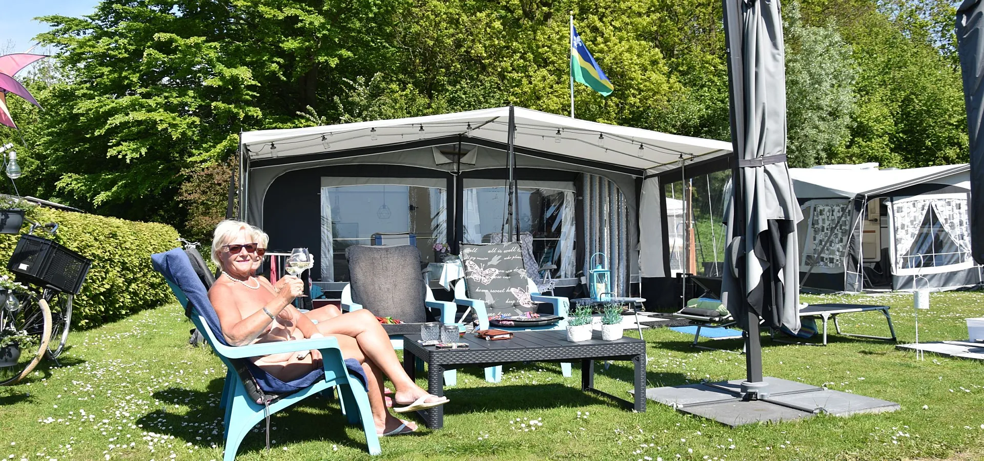 Naturist camping Netherlands season site 1