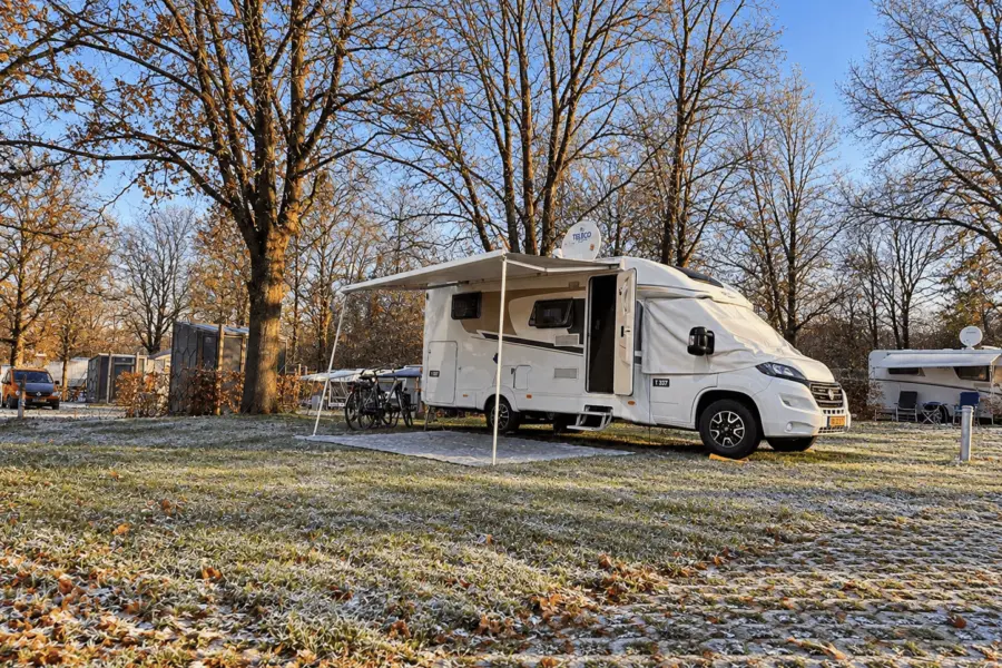 Winter camping at Flevo Nature